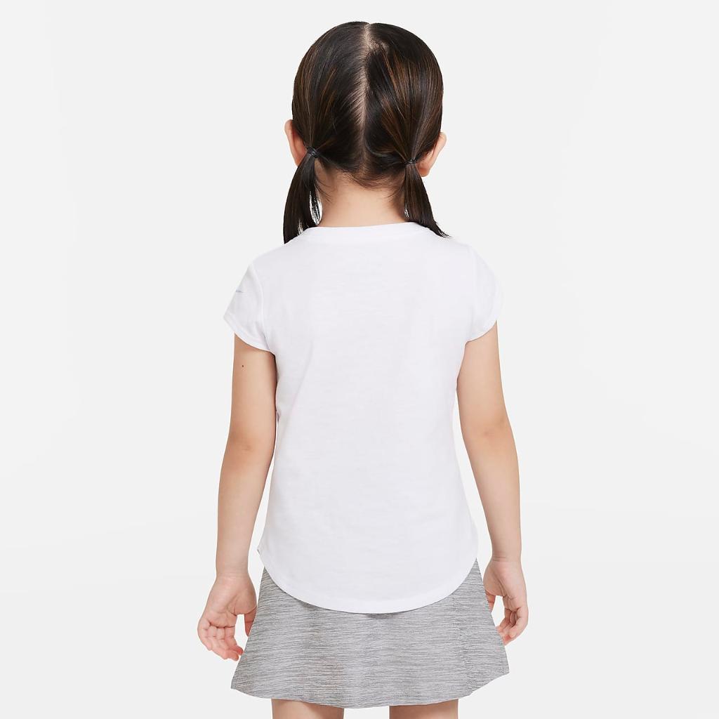 Nike Floral Logo Tee Toddler T-Shirt 26K523-001