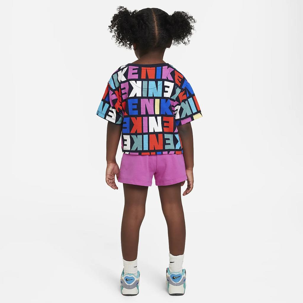 Nike Knit Shorts Set Toddler Set 26K551-A9X