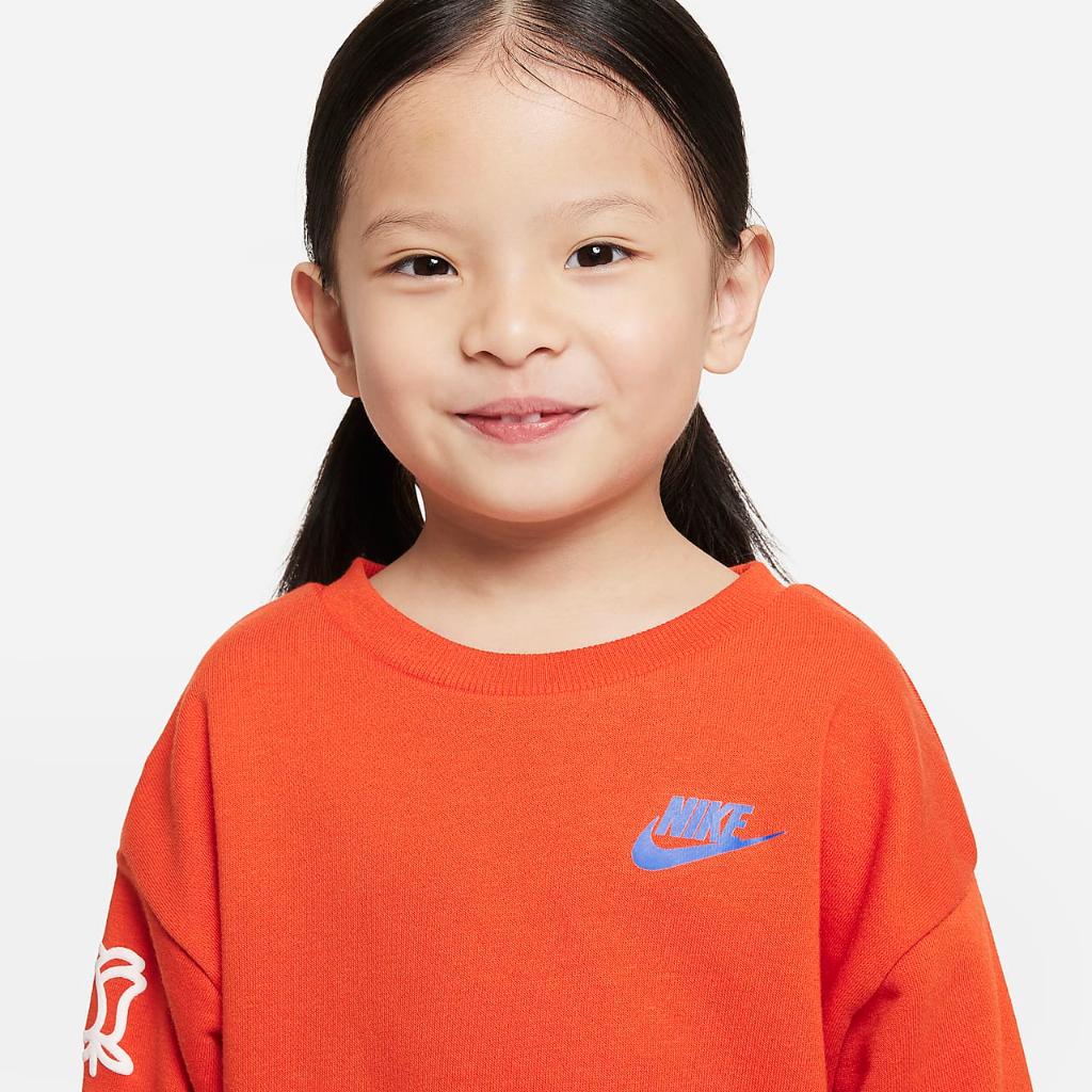 Nike XO Swoosh Crew Toddler Top 26K590-R7O