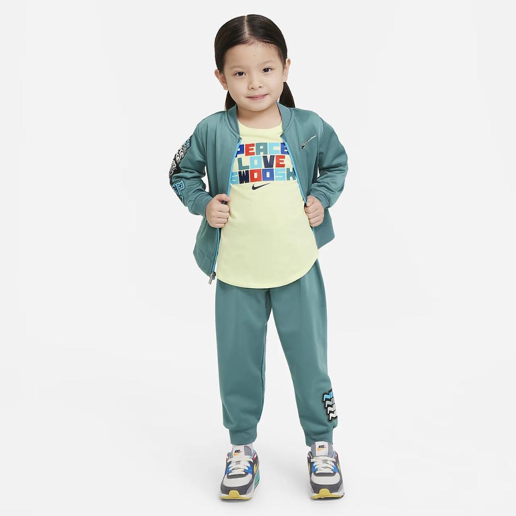 Nike Snack Pack Verbiage Tee Toddler T-Shirt 26K638-Y4K