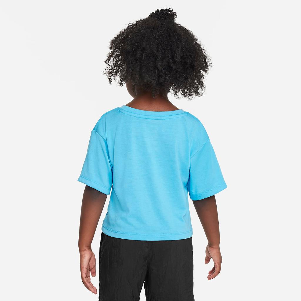 Nike &quot;Just DIY It&quot; Knotted Top Toddler T-Shirt 26K811-F85