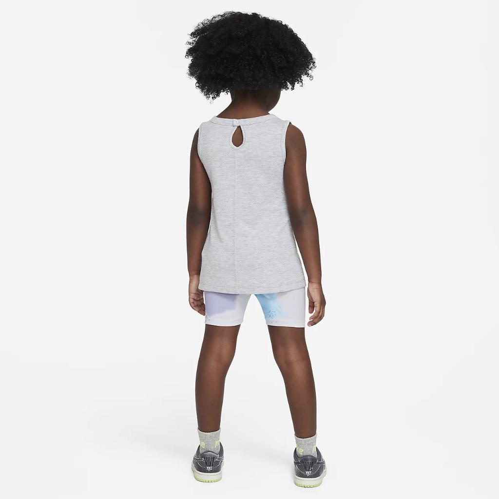 Nike &quot;Just DIY It&quot; Bike Shorts Set Toddler 2-Piece set 26K834-GAD