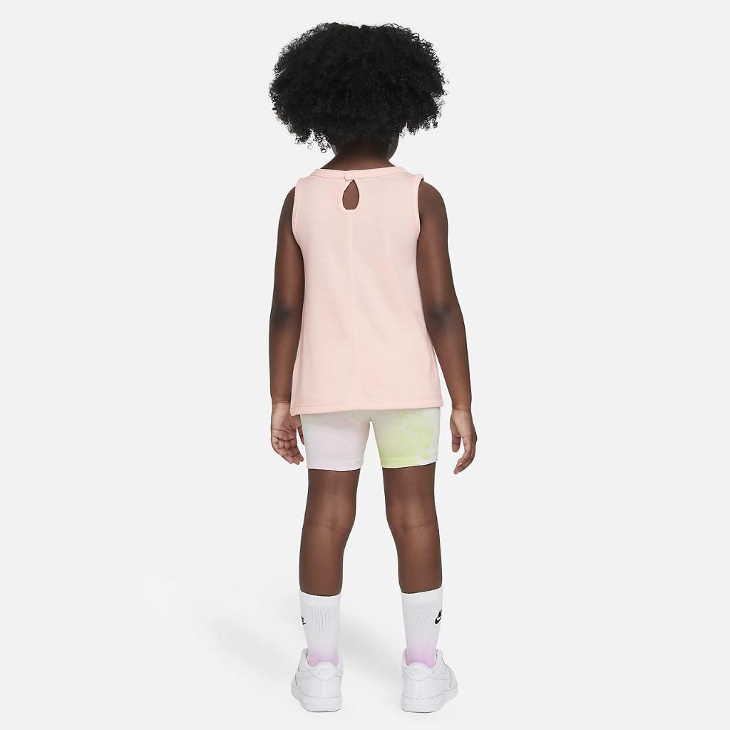 Nike &quot;Just DIY It&quot; Bike Shorts Set Toddler 2-Piece set 26K834-W3Z