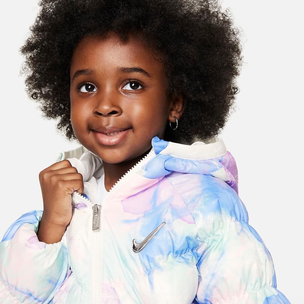 Nike Swoosh Chevron Puffer Jacket Toddler Jacket 26L011-E69