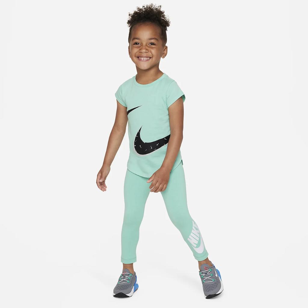 Nike Swooshfetti Logo Tee Toddler T-Shirt 26L052-E8G
