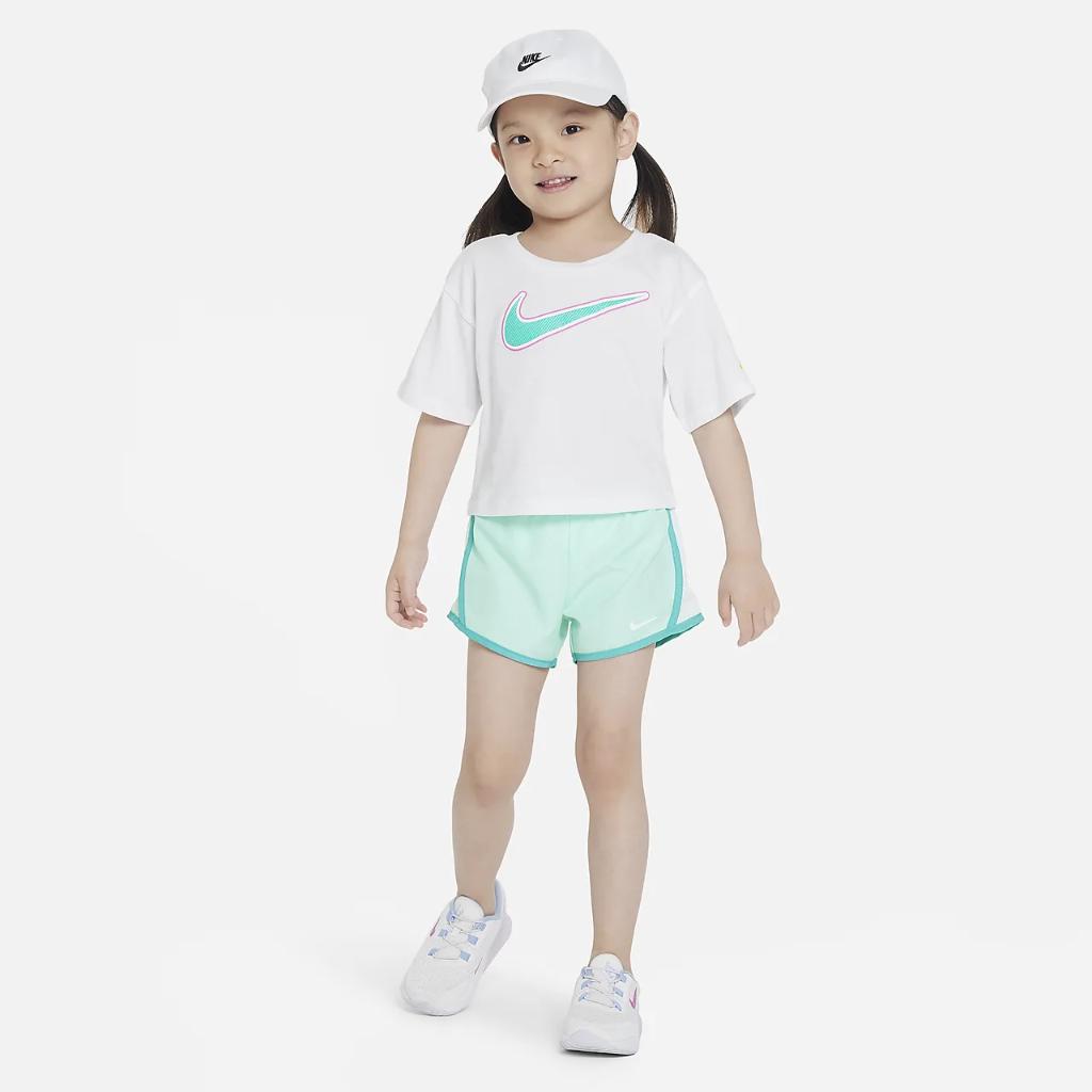 Nike Swoosh Varsity Outline Tee Toddler T-Shirt 26L101-001