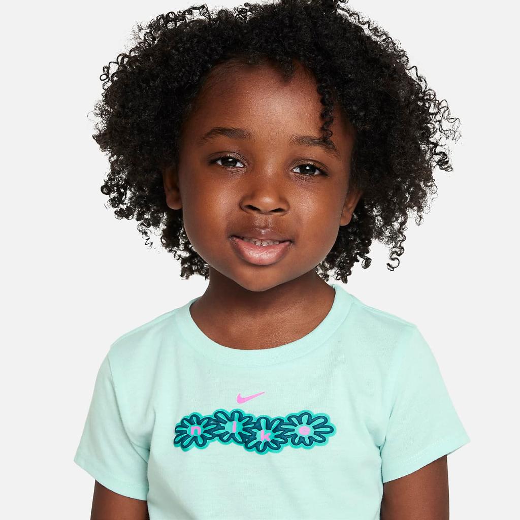 Nike Flower Graphic Tee Toddler T-Shirt 26L256-EF1