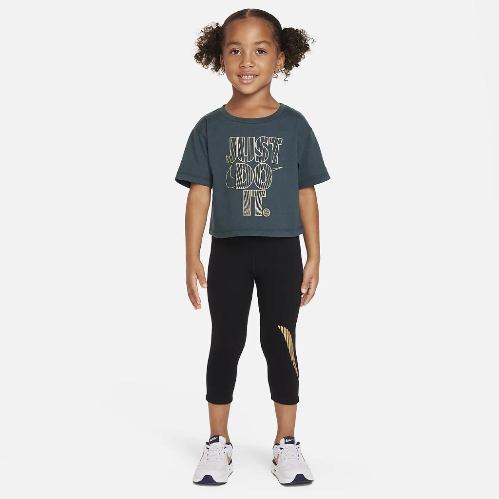 Nike Shine Boxy Tee Toddler T-Shirt 26L428-E8D