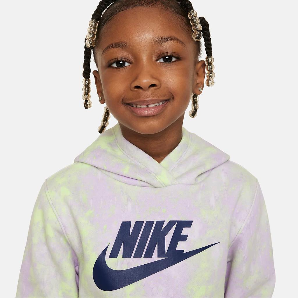Nike Printed Club Toddler Pullover Hoodie 26L652-PAL