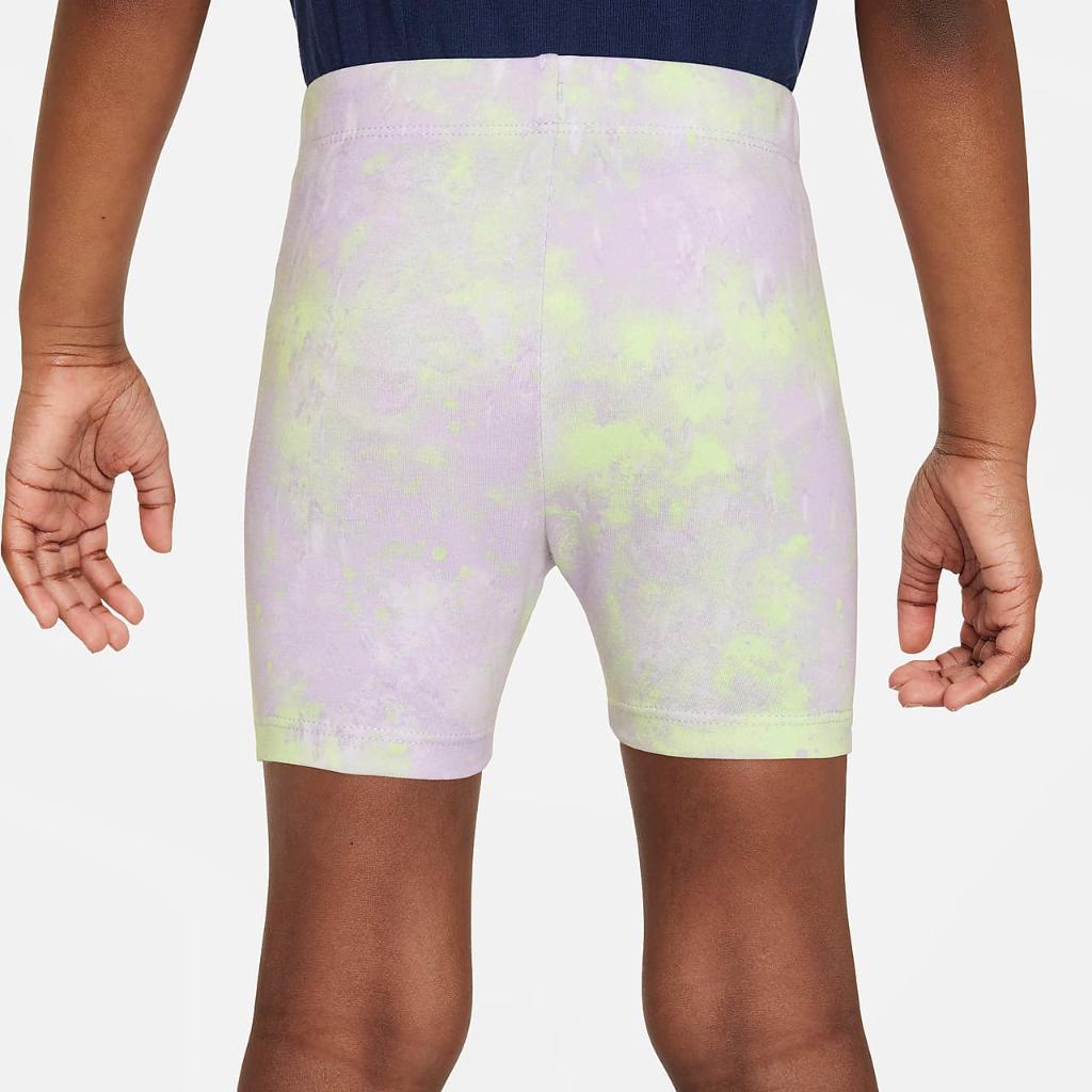 Nike Club Toddler Printed Bike Shorts 26L656-PAL
