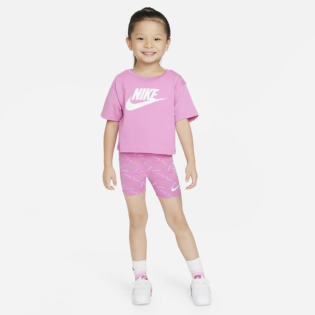 Nike Swoosh Toddler Bike Shorts 26L671-AFN