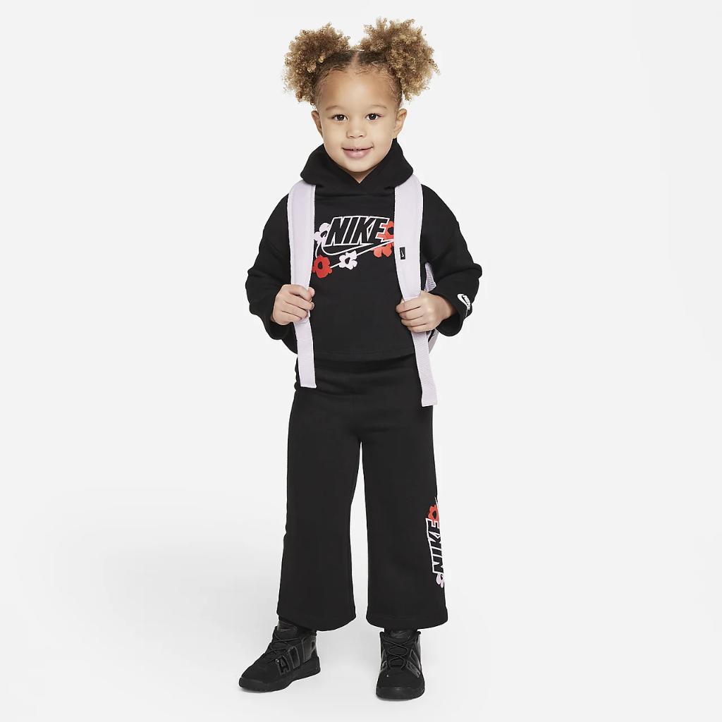 Nike Floral Fleece Toddler Graphic Hoodie 26L808-023