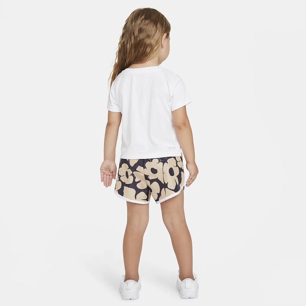 Nike Dri-FIT Floral Toddler Sprinter Shorts Set 26L815-023