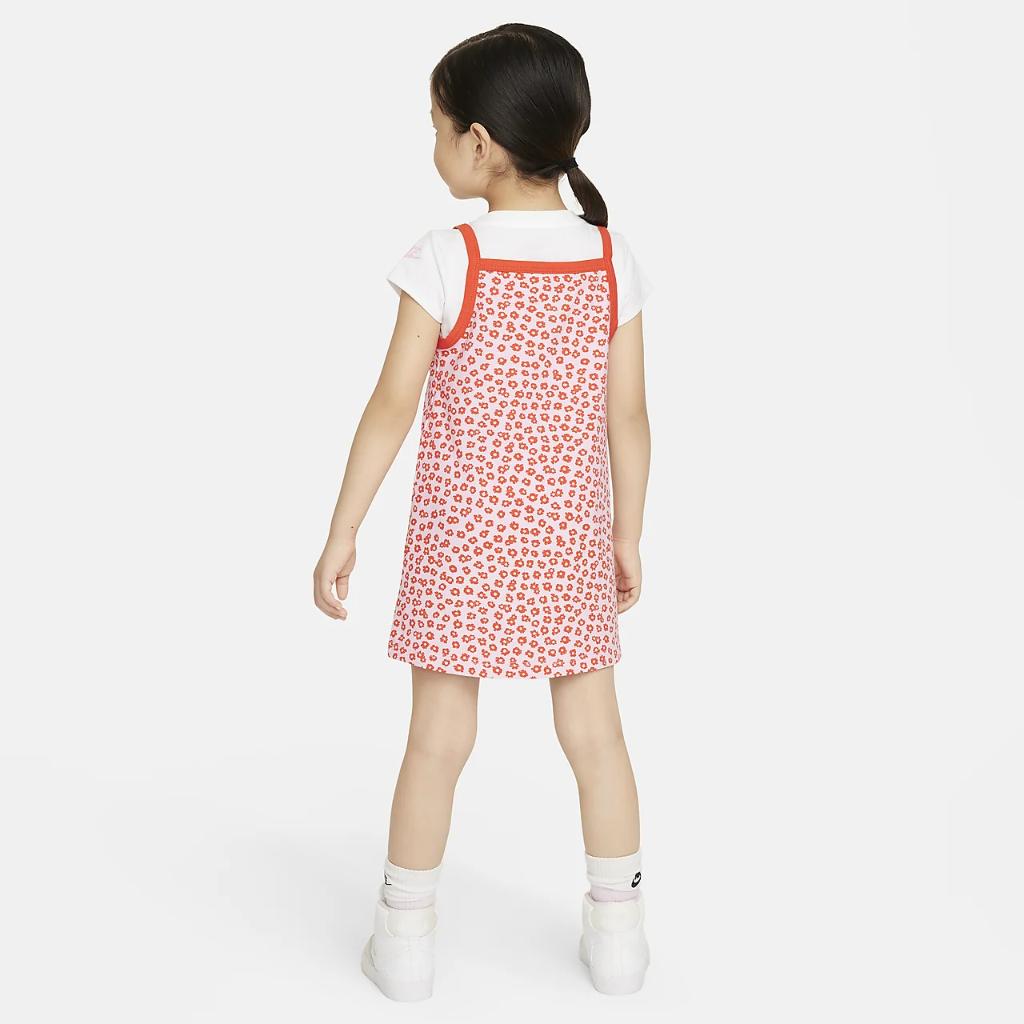 Nike Floral Toddler 2-Piece Dress Set 26L816-AAH