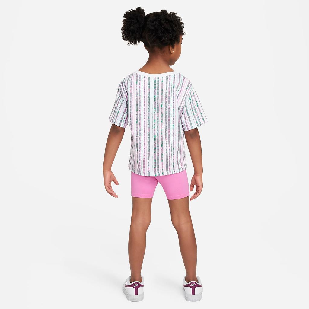 Nike Happy Camper Toddler Bike Shorts Set 26M009-AFN