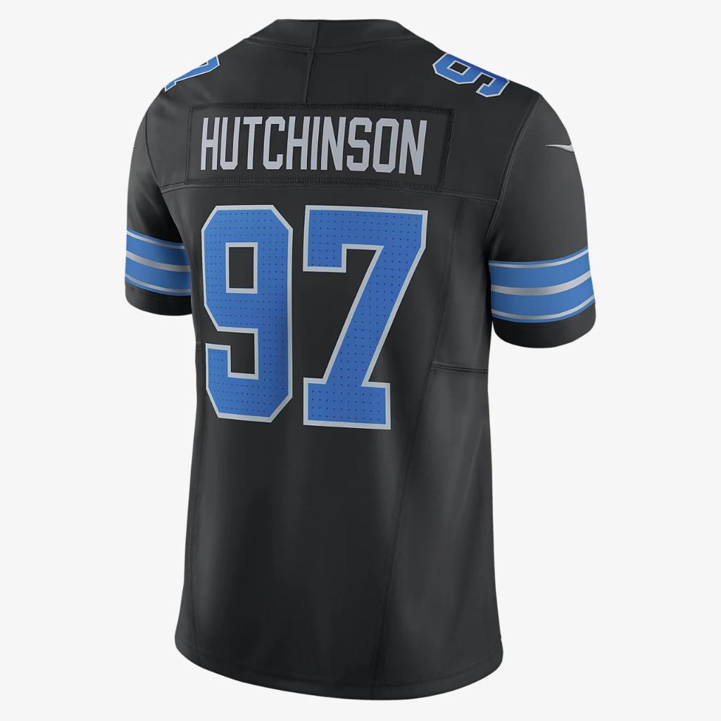Aidan Hutchinson Detroit Lions Men&#039;s Nike Dri-FIT NFL Limited Football Jersey 31NM0B9M9JF-FW1