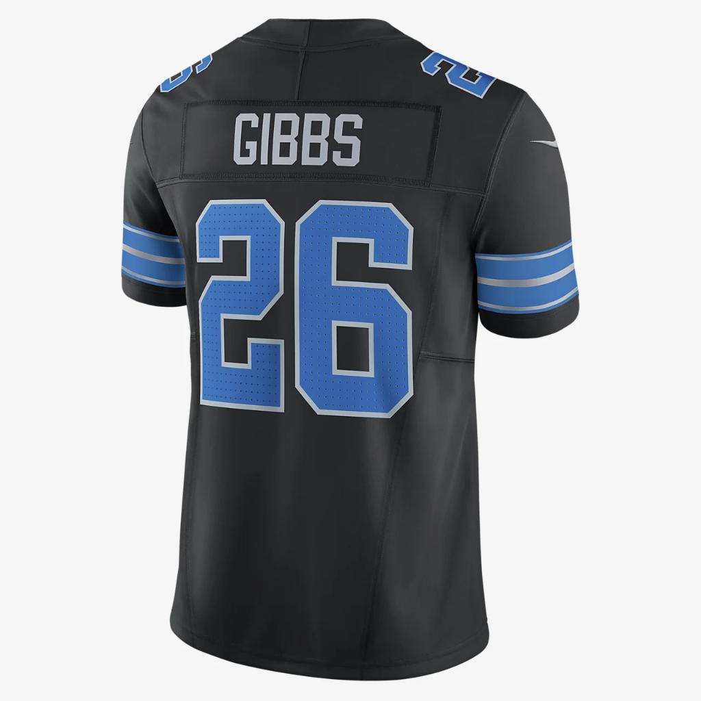 Jahmyr Gibbs Detroit Lions Men&#039;s Nike Dri-FIT NFL Limited Football Jersey 31NM0B9M9JF-FW2