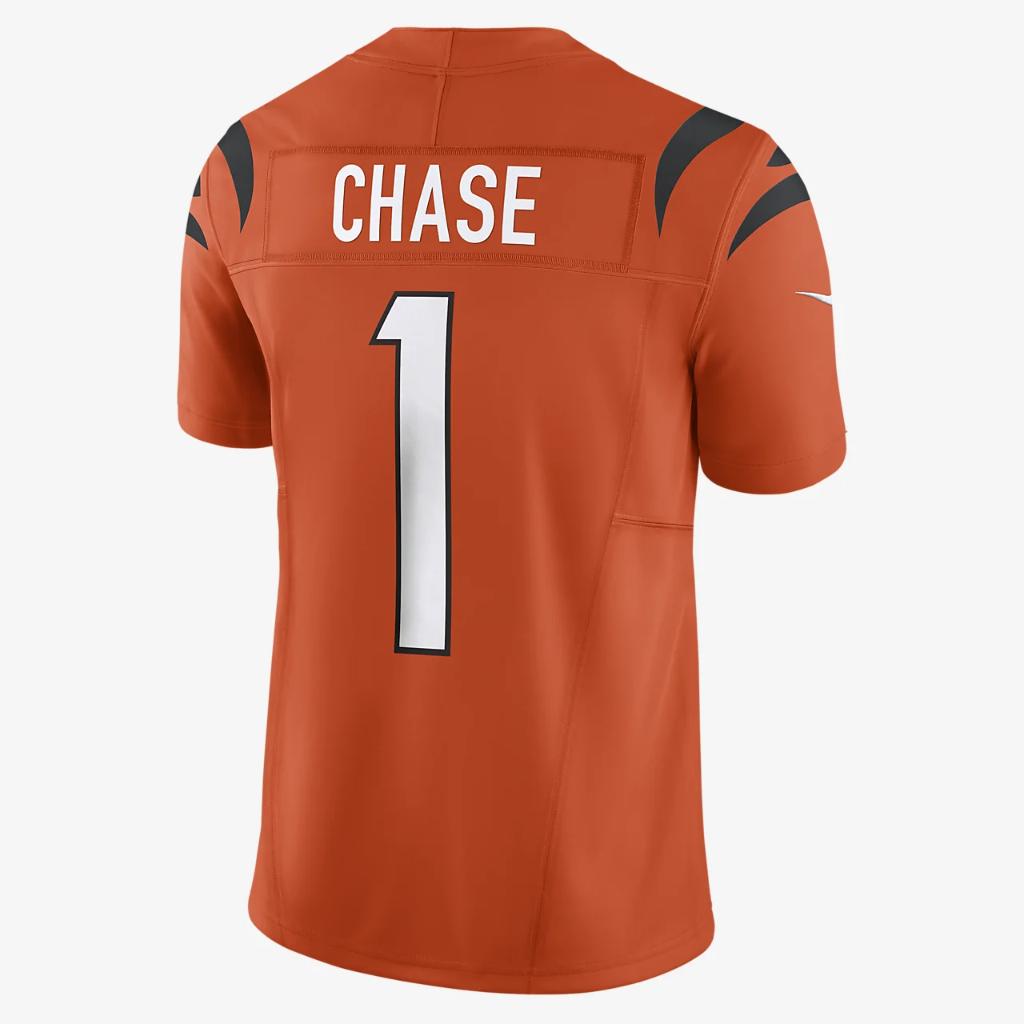 Ja&#039;Marr Chase Cincinnati Bengals Men&#039;s Nike Dri-FIT NFL Limited Football Jersey 31NMCGLA9AF-1Y0