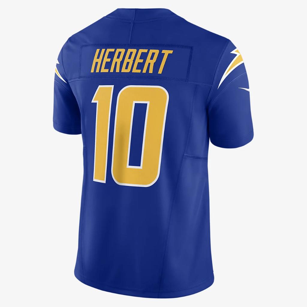Justin Herbert Los Angeles Chargers Men&#039;s Nike Dri-FIT NFL Limited Football Jersey 31NMCL2A97F-3Y0
