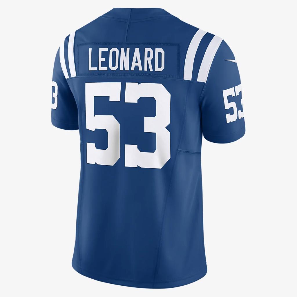 Shaquille Leonard Indianapolis Colts Men&#039;s Nike Dri-FIT NFL Limited Football Jersey 31NMICLH98F-5Y0