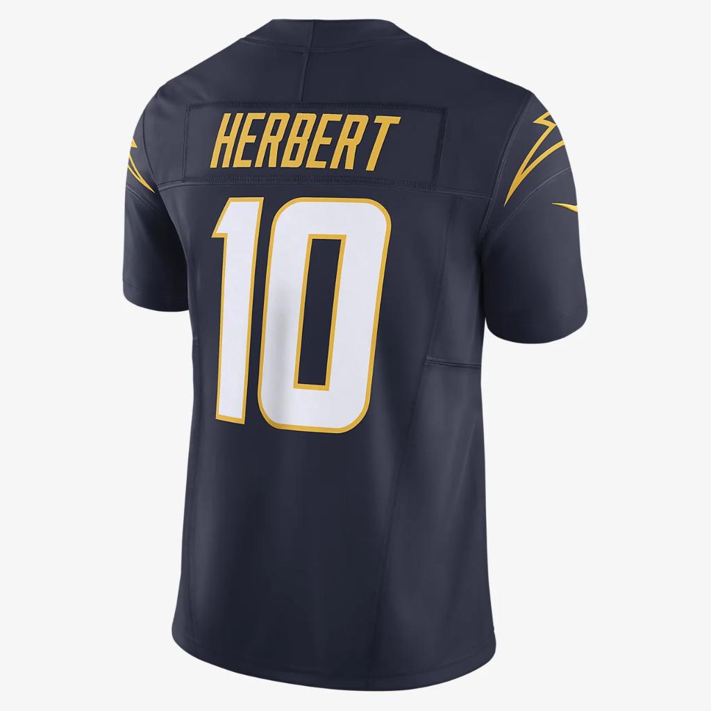 Justin Herbert Los Angeles Chargers Men&#039;s Nike Dri-FIT NFL Limited Football Jersey 31NMLCLA97F-3Y0