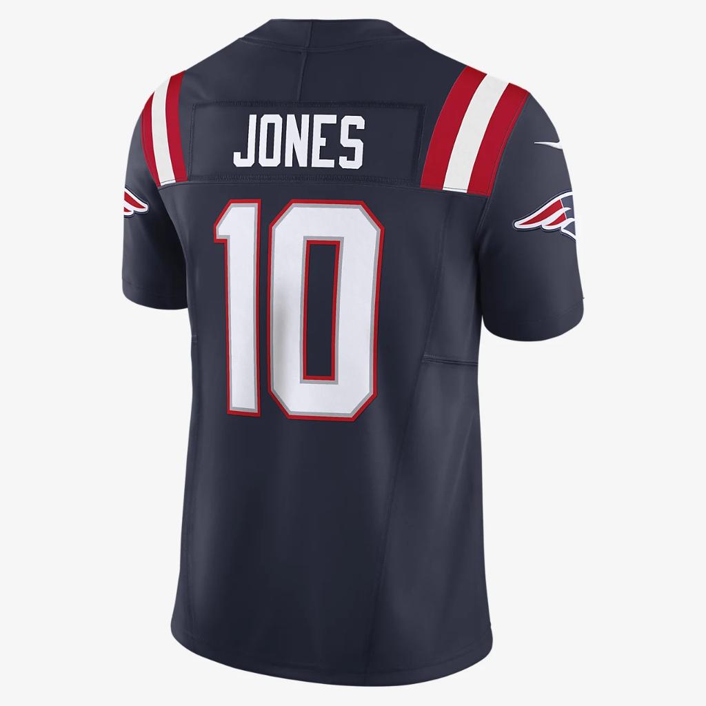 Mac Jones New England Patriots Men&#039;s Nike Dri-FIT NFL Limited Football Jersey 31NMNPLH8KF-QZ0