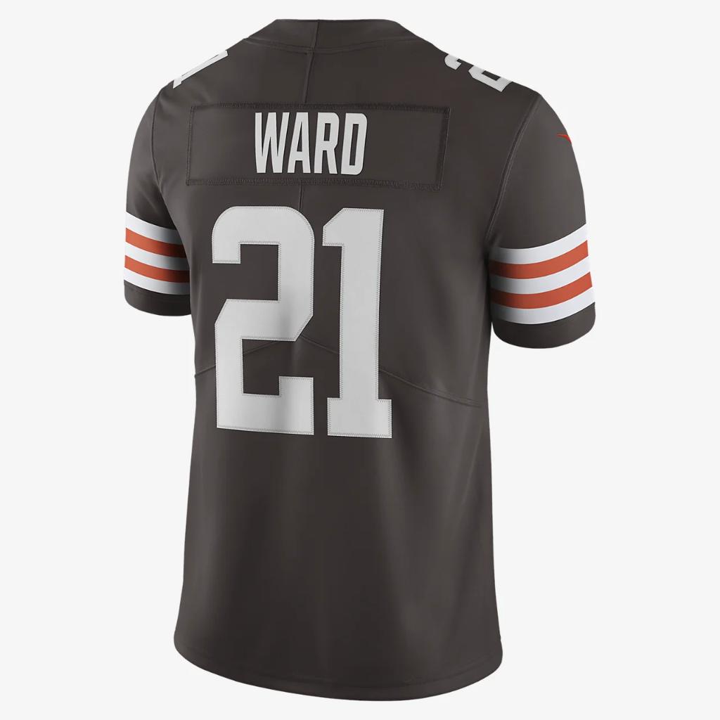 NFL Cleveland Browns Nike Vapor Untouchable (Denzel Ward) Men&#039;s Limited Football Jersey 32NMCLLH93F-2TE