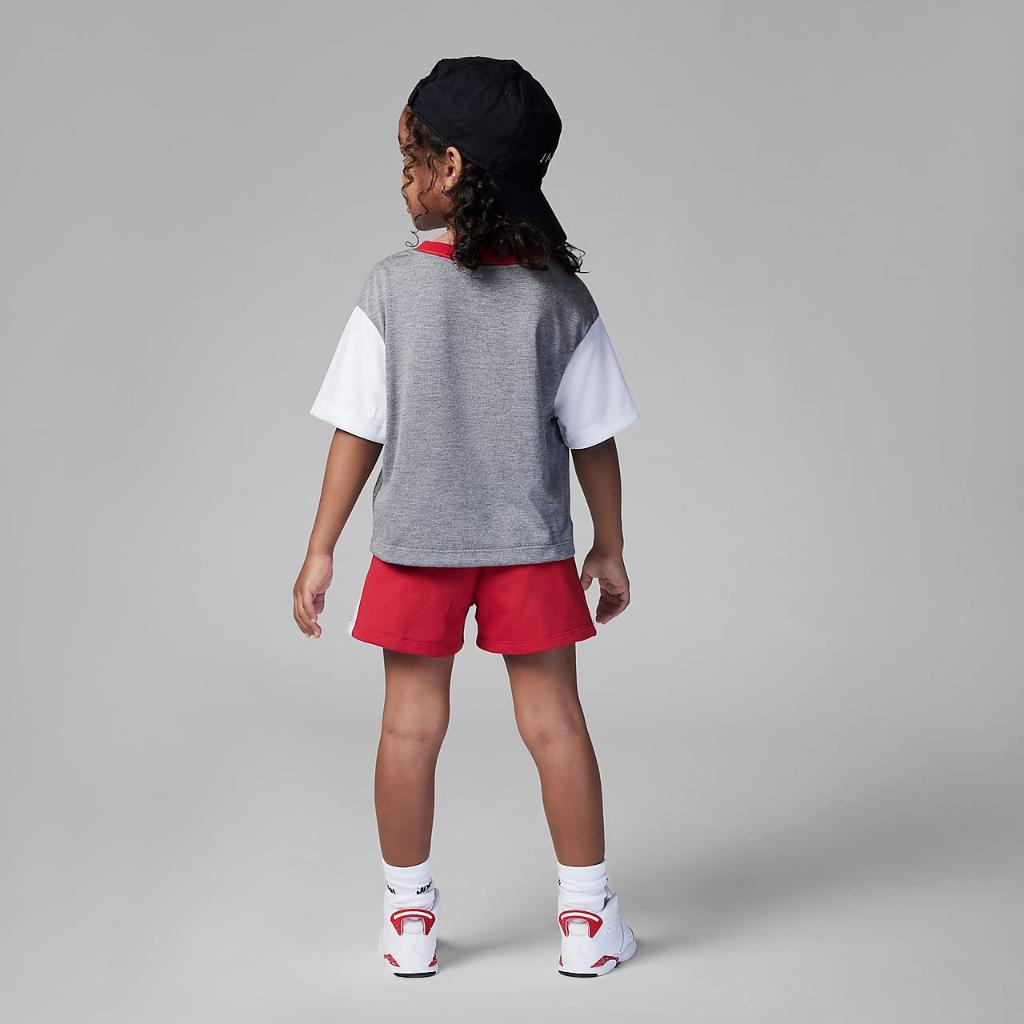 Jordan Little Kids&#039; T-Shirt and Shorts Set 35B577-R78