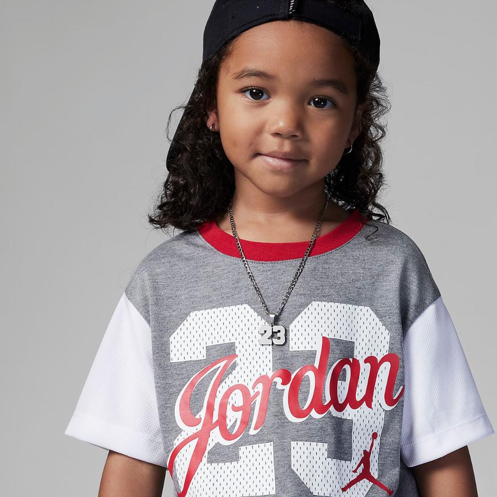 Jordan Little Kids&#039; T-Shirt and Shorts Set 35B577-R78