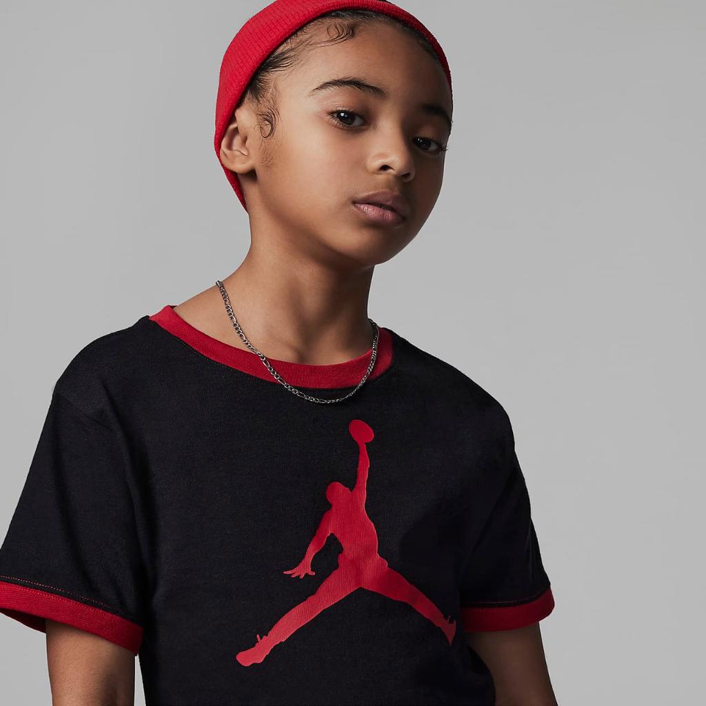 Jordan Essentials Ringer Tee Little Kids&#039; T-Shirt 35C220-023
