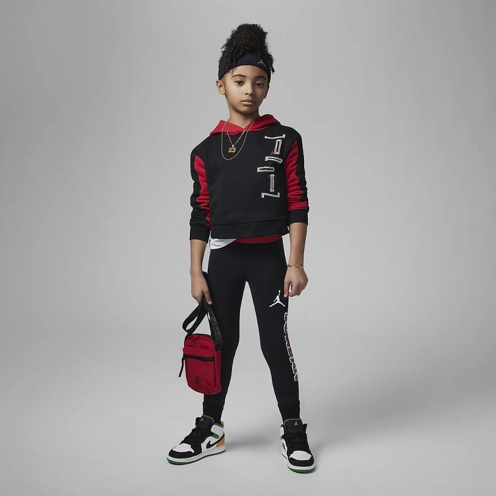 Air Jordan 11 Varsity Pullover Hoodie Little Kids&#039; Hoodie 35C283-023