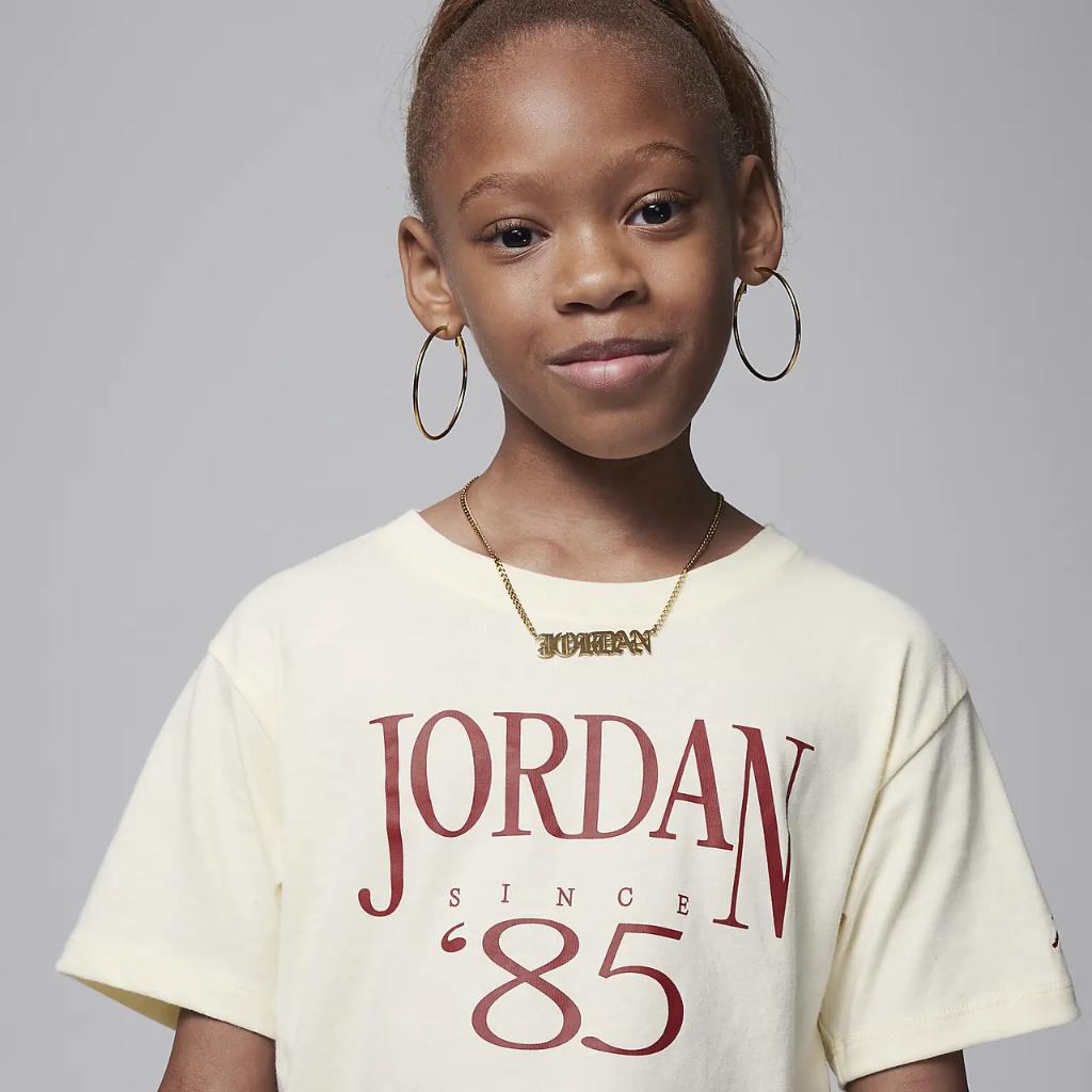 Jordan Brooklyn Mini Me Little Kids&#039; Bike Shorts Set 35C928-R9C