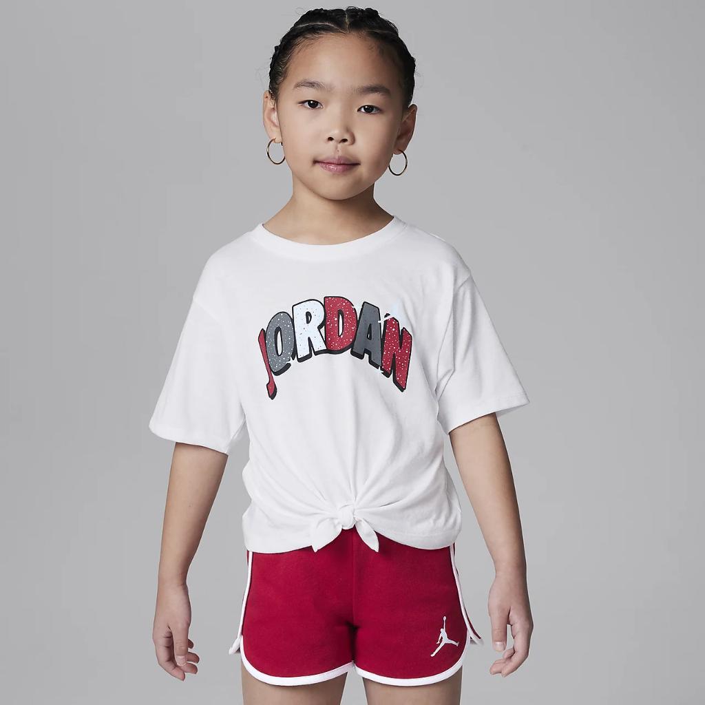 Jordan Jumpman Twinkle Little Kids&#039; French Terry Shorts Set 35D178-R78