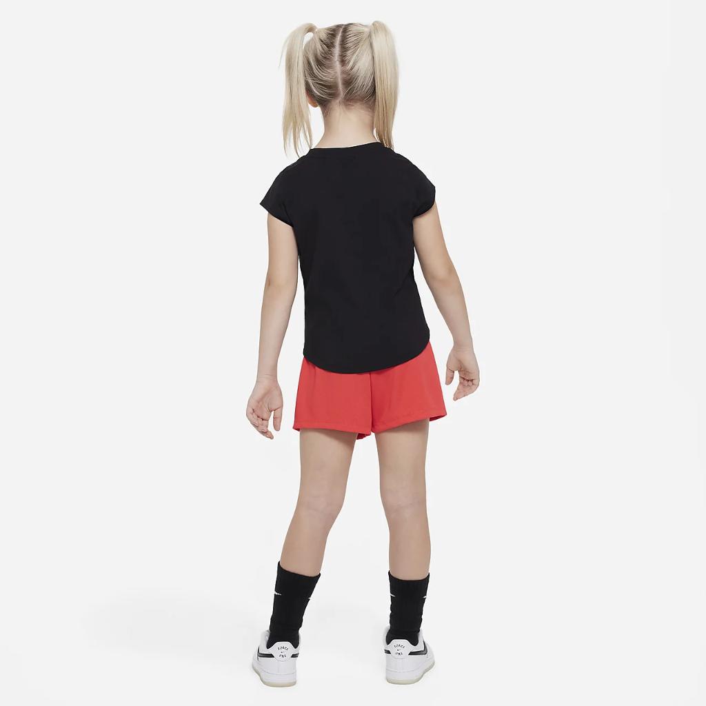 Nike Little Kids&#039; T-Shirt and Shorts Set 36J617-R3R