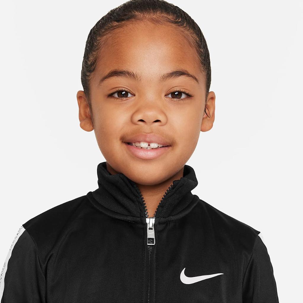 Nike Little Kids&#039; Tricot Peplum Jacket and Leggings Set 36K012-A9Y