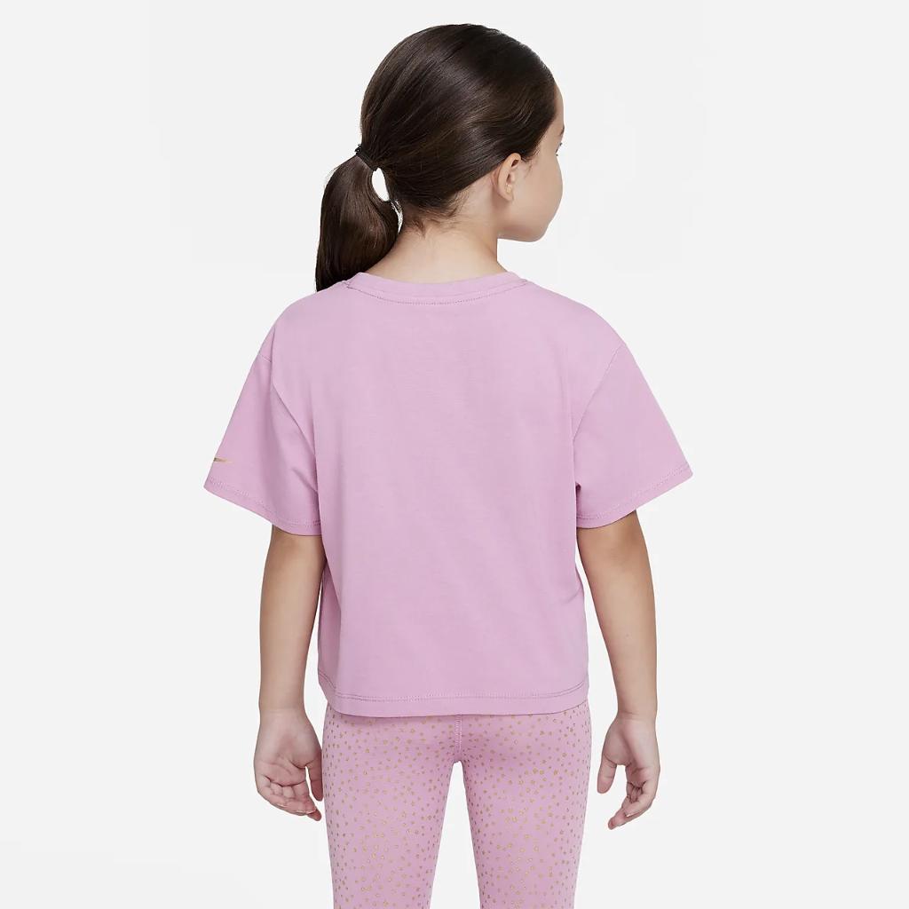Nike Shine Pack Boxy Tee Little Kids&#039; T-Shirt 36K216-A0S