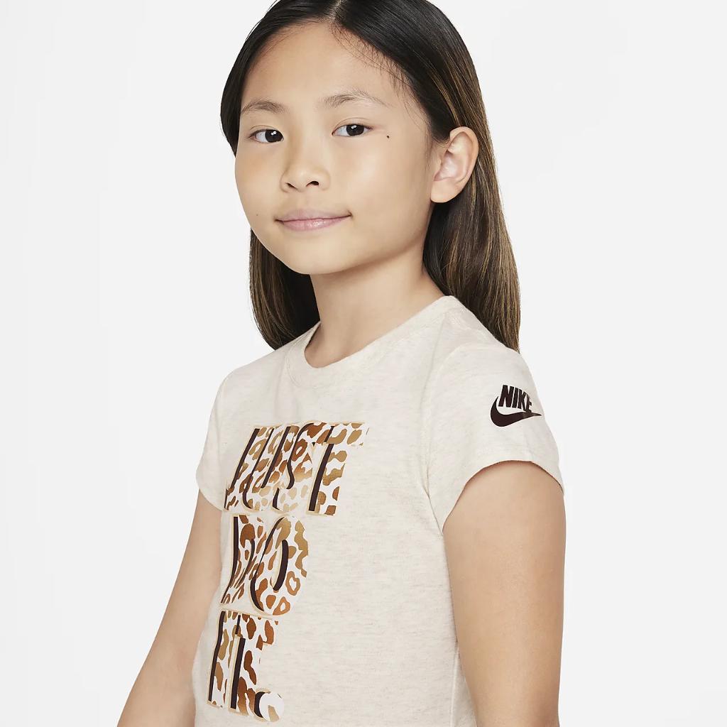 Nike Spot On &quot;Just Do It&quot; Tee Little Kids&#039; T-Shirt 36K288-W67