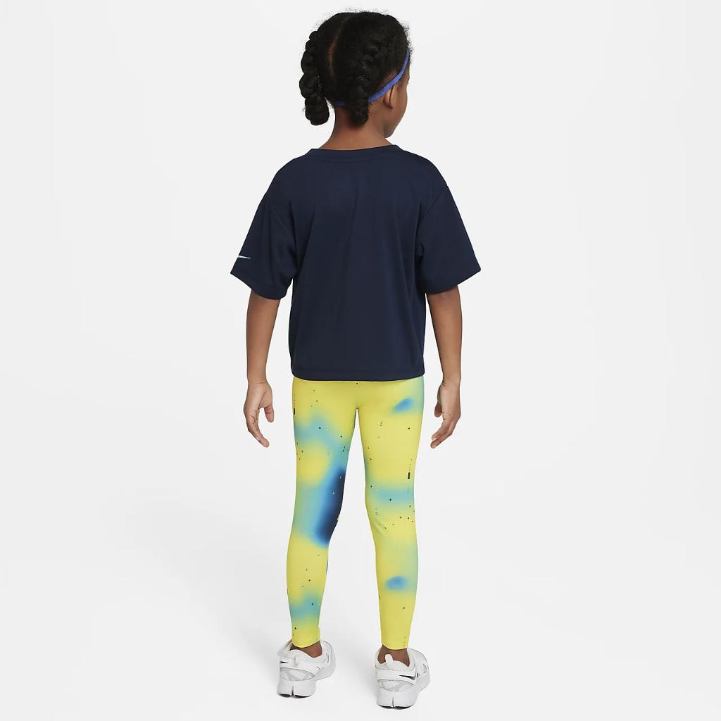 Nike Boxy Tee and Leggings Set Little Kids&#039; Set 36K412-Y2N