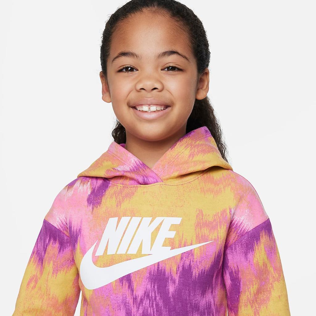 Nike Printed Club Pullover Little Kids&#039; Hoodie 36K428-A9Y