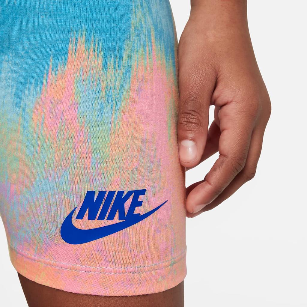 Nike Printed Club Bike Shorts Little Kids&#039; Shorts 36K429-U5V