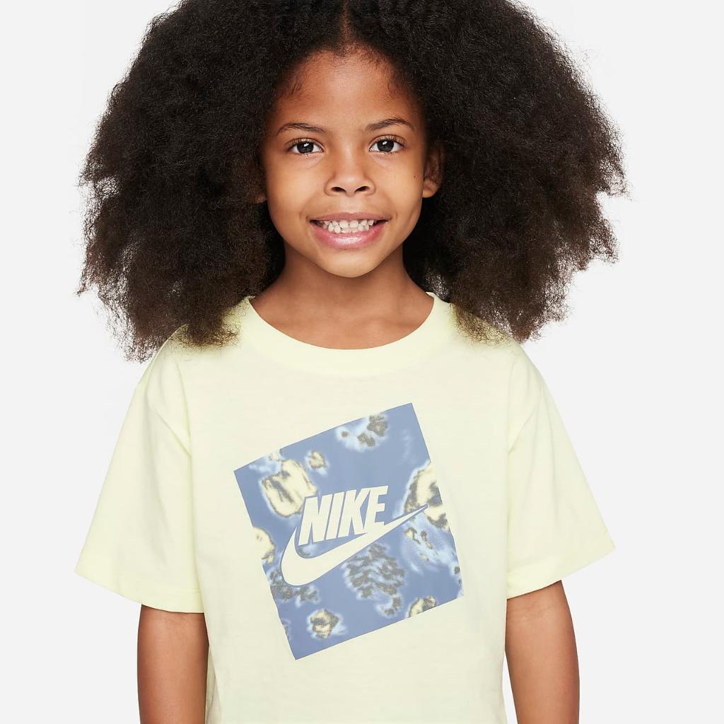 Nike Boxy Tee and Bike Shorts Set Little Kids&#039; Set 36K492-U6B