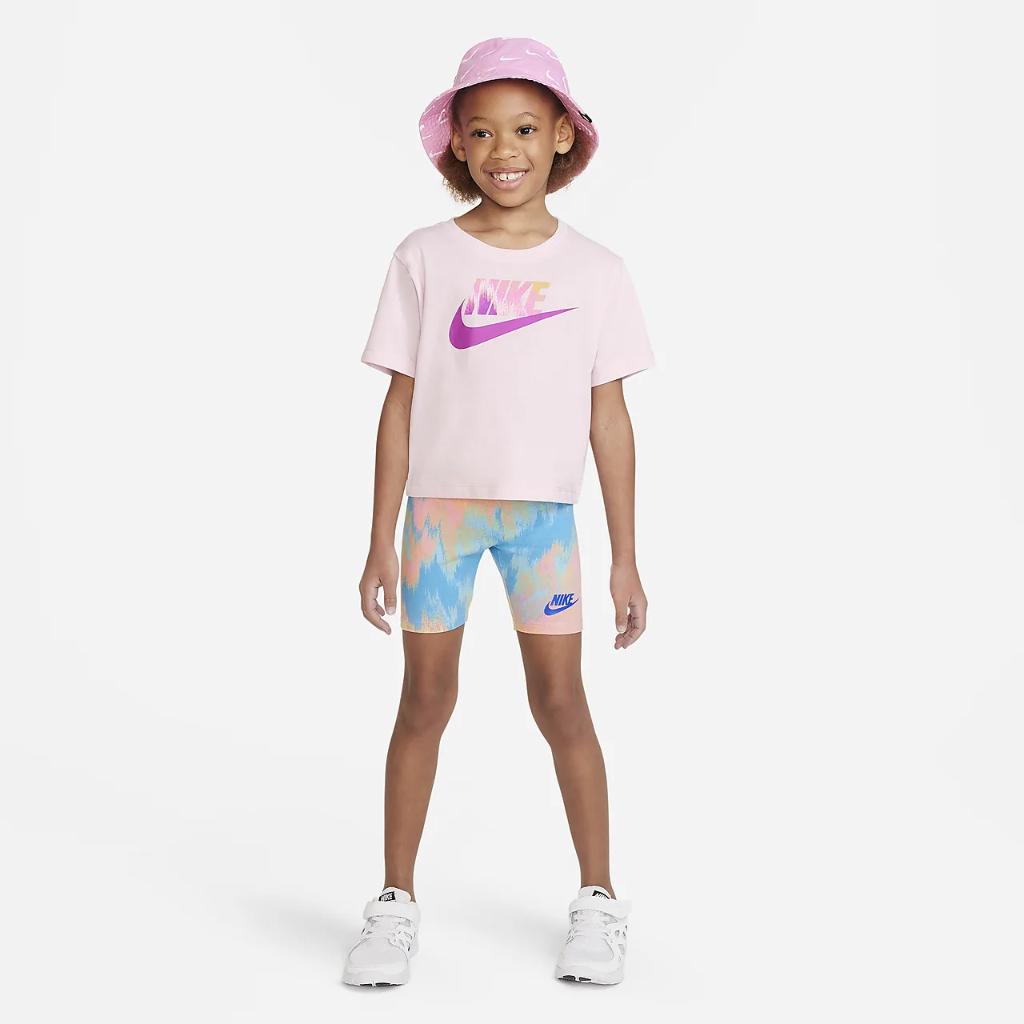 Nike Printed Club Boxy Tee Little Kids&#039; T-Shirt 36K541-A9Y