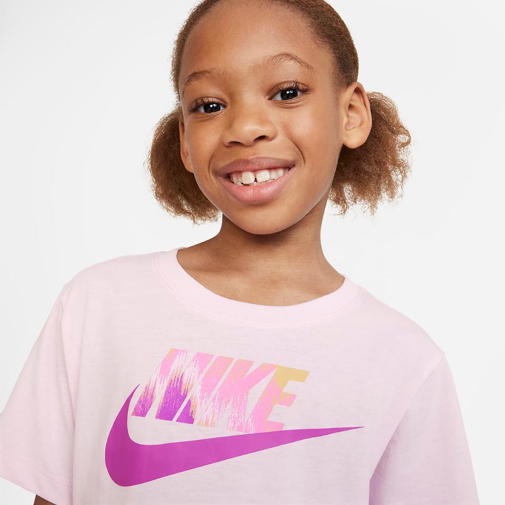 Nike Printed Club Boxy Tee Little Kids&#039; T-Shirt 36K541-A9Y