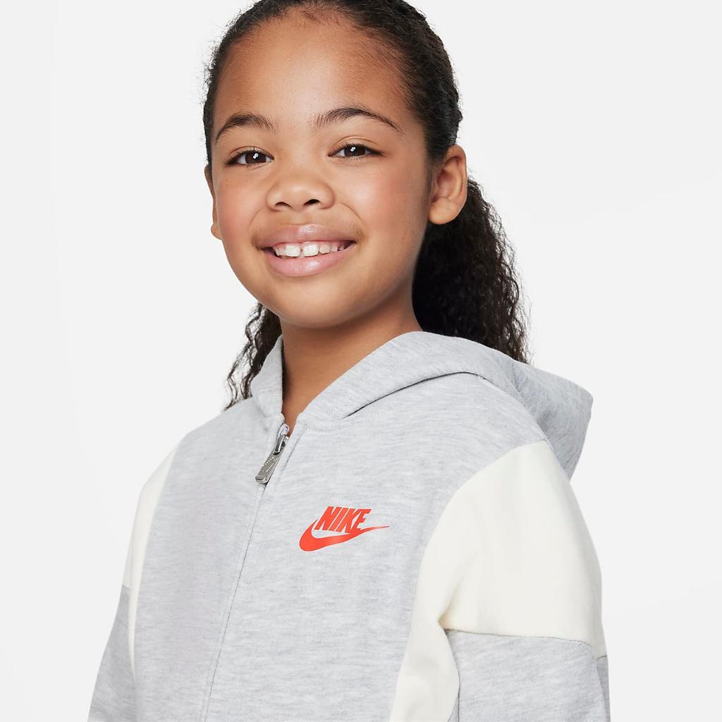 Nike XO Swoosh Full-Zip Hoodie Little Kids&#039; Hoodie 36K587-GAK