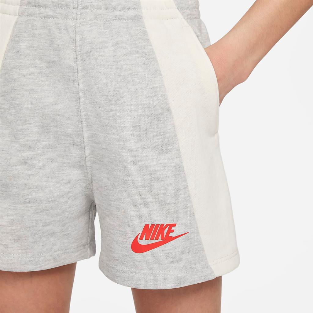 Nike XO Swoosh French Terry Shorts Little Kids&#039; Shorts 36K589-GAK