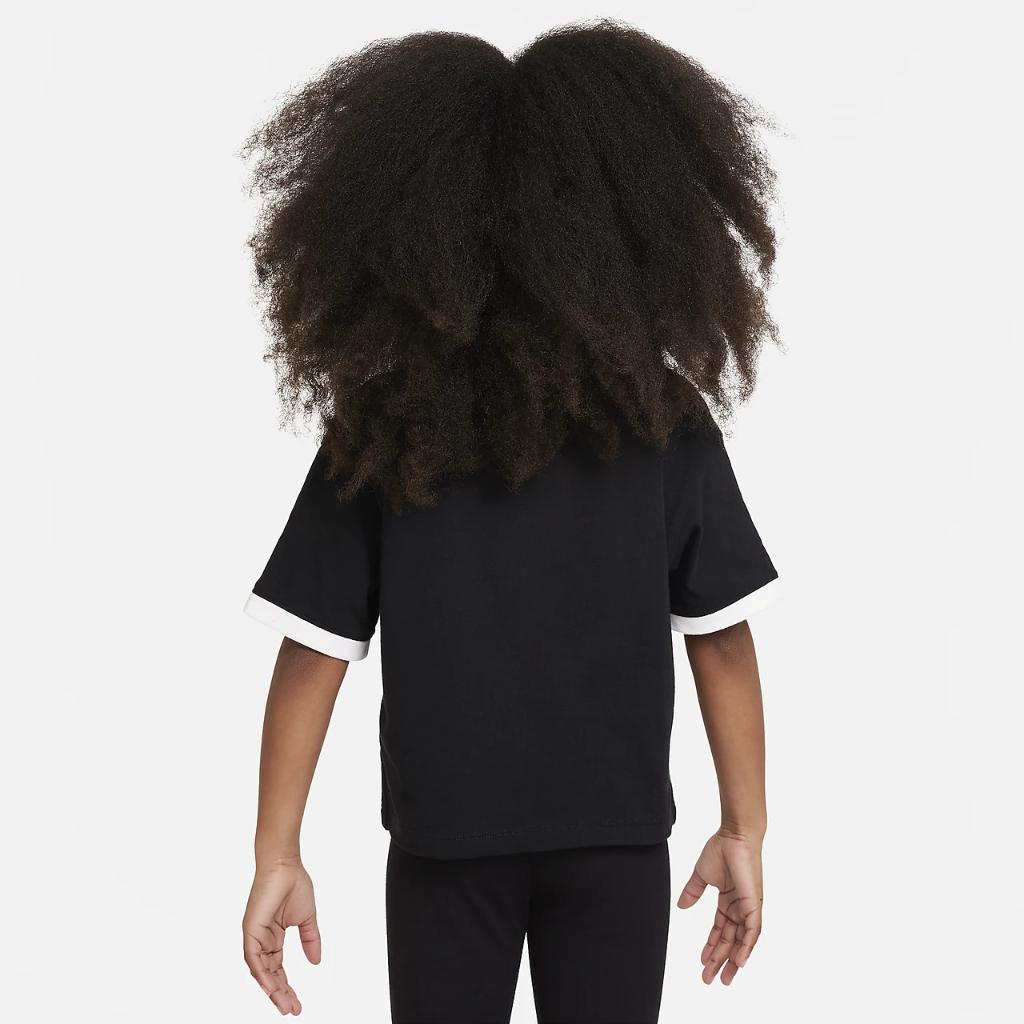 Nike Swoosh Ringer Tee Little Kids&#039; T-Shirt 36K605-023