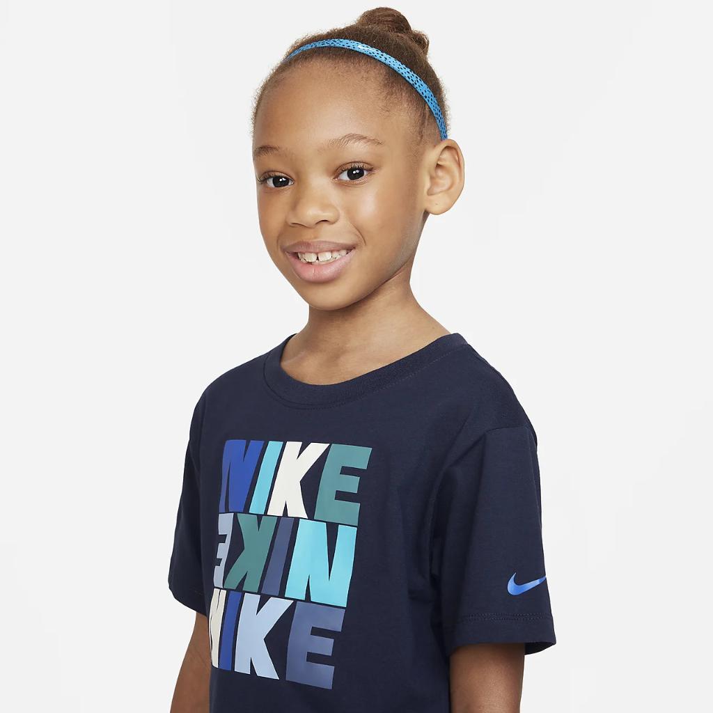 Nike Snack Pack Boxy Tee Little Kids&#039; T-Shirt 36K637-695