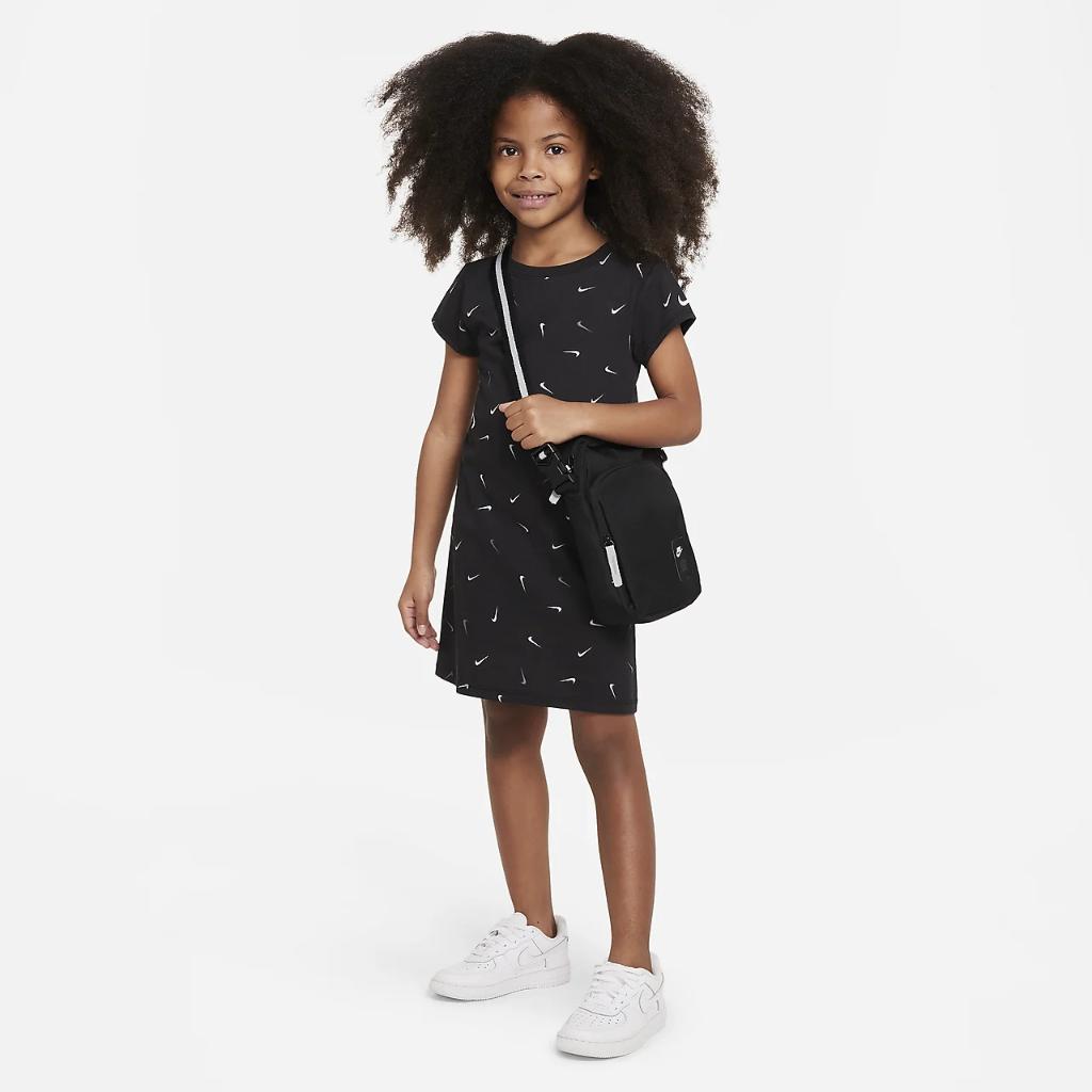 Nike Swoosh Printed Tee Dress Little Kids&#039; Dress 36K676-023