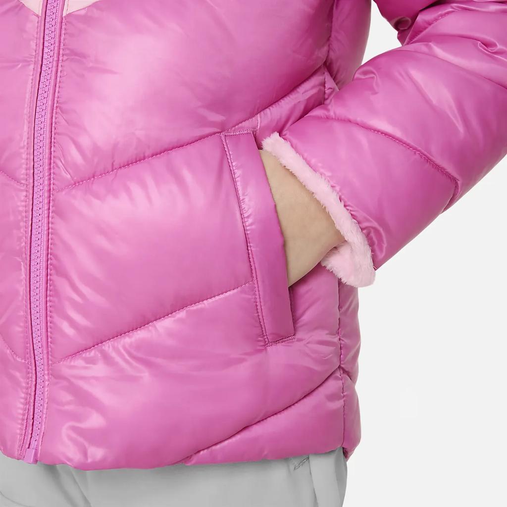Nike Colorblock Chevron Puffer Jacket Little Kids Jacket 36K937-A9Y