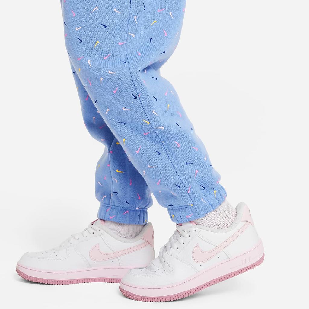 Nike Swooshfetti Fleece Pants Little Kids Pants 36L031-BGZ